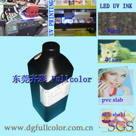 Weiße Druckfarben, Flachbettdrucker-Nachfüllung führten heilbare Tinte für Tintenstrahl-Schreibkopf Epson DX5 DX6 DX7