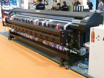 Das 4 Farbgroße Format-löslicher Drucker 77802L verdoppeln sich mit Seiten versehen für Flexfahne
