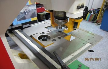 Hydraulische Durchschlag u. Scherhüttenarbeiter-Maschine, heller Pole-Maschinenausschnitt 25mm maximal