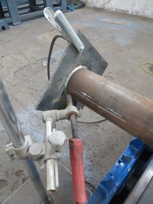 Automatische Schweißmaschine für die Schweißung von Bausteinen für konische Lichtsäulen, hohe Masten, Monopole