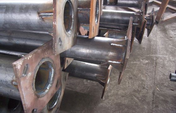 Automatische Schweißmaschine für die Schweißung von Bausteinen für konische Lichtsäulen, hohe Masten, Monopole
