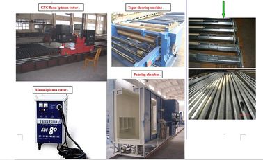 Industrielle Straßenlaterne-Pfostenmaschine/Herstellungsausrüstung für hellen Pfosten