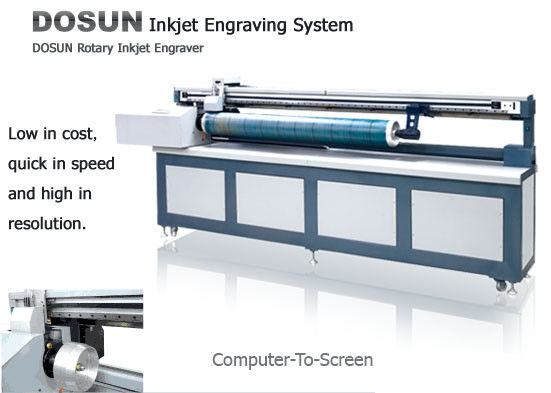 Drehtintenstrahl-Schirm-Graveur-System, Rotationsdruck-Computer, zum der Graviermaschine auszusortieren