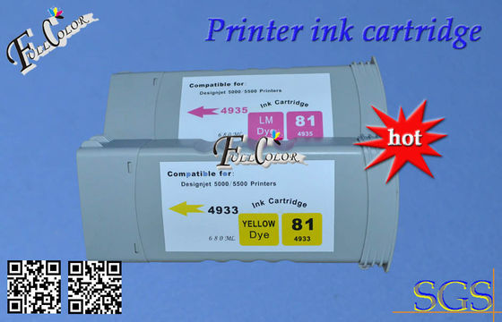 Copatible-Drucker-Tinte C4930A HP 81 680 ml-Schwarz-Tinten-Patrone für Drucker Desiginjet HP5000 HP5500 D5800