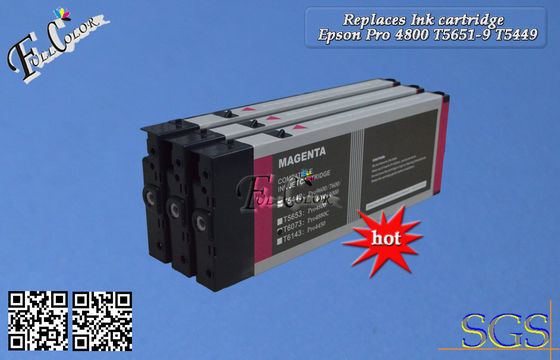 Kompatible Drucker-Tinten-Patrone Eposon Pro-4800 ersetzen Cartridgte T5651-9