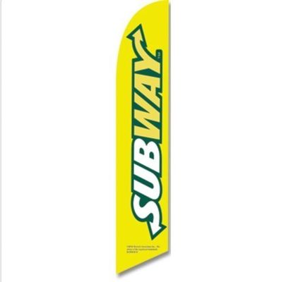 Personifizierte Aluminium-Höhen-Strand-Flaggen-Fahne Polen 15FT für Glasboden, Swooper-Flagge