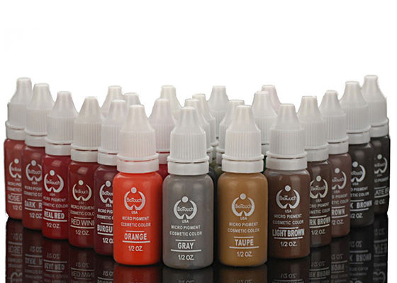 24 dauerhafte Make-uppigmente Farbe-Biotouch für Gesicht, Tätowierungs-Tinten-Pigment