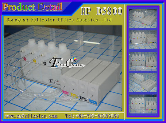 DIY HP81 Farbkasten-System CISS kompatibles HP Designjet D5800 ununterbrochenes Drucker-BK C M Y