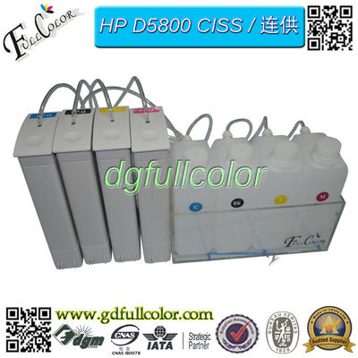 DIY HP81 Farbkasten-System CISS kompatibles HP Designjet D5800 ununterbrochenes Drucker-BK C M Y