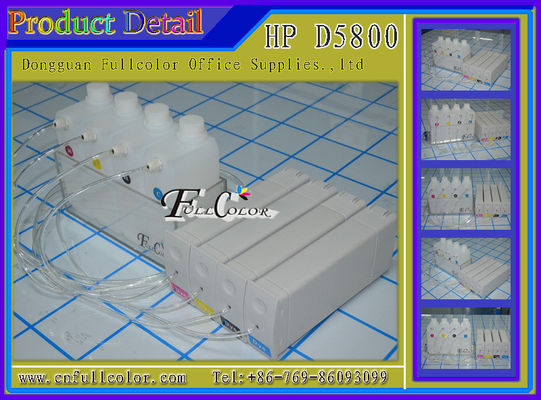 DIY HP81 Farbkasten-System CISS kompatibles HP Designjet D5800 ununterbrochenes Drucker-BK C M Y