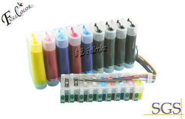 Volle Pigment-Tinte füllte Epson T1571 - des Farbkasten-Systems 9 CISS T1579 ununterbrochene Farben 200ml jede Farbe wieder