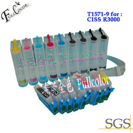 Volle Pigment-Tinte füllte Epson T1571 - des Farbkasten-Systems 9 CISS T1579 ununterbrochene Farben 200ml jede Farbe wieder
