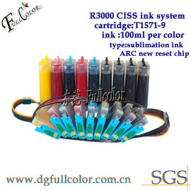 Volle Pigment-Tinte füllte Epson T1571 - des Farbkasten-Systems 9 CISS T1579 ununterbrochene Farben 200ml jede Farbe wieder